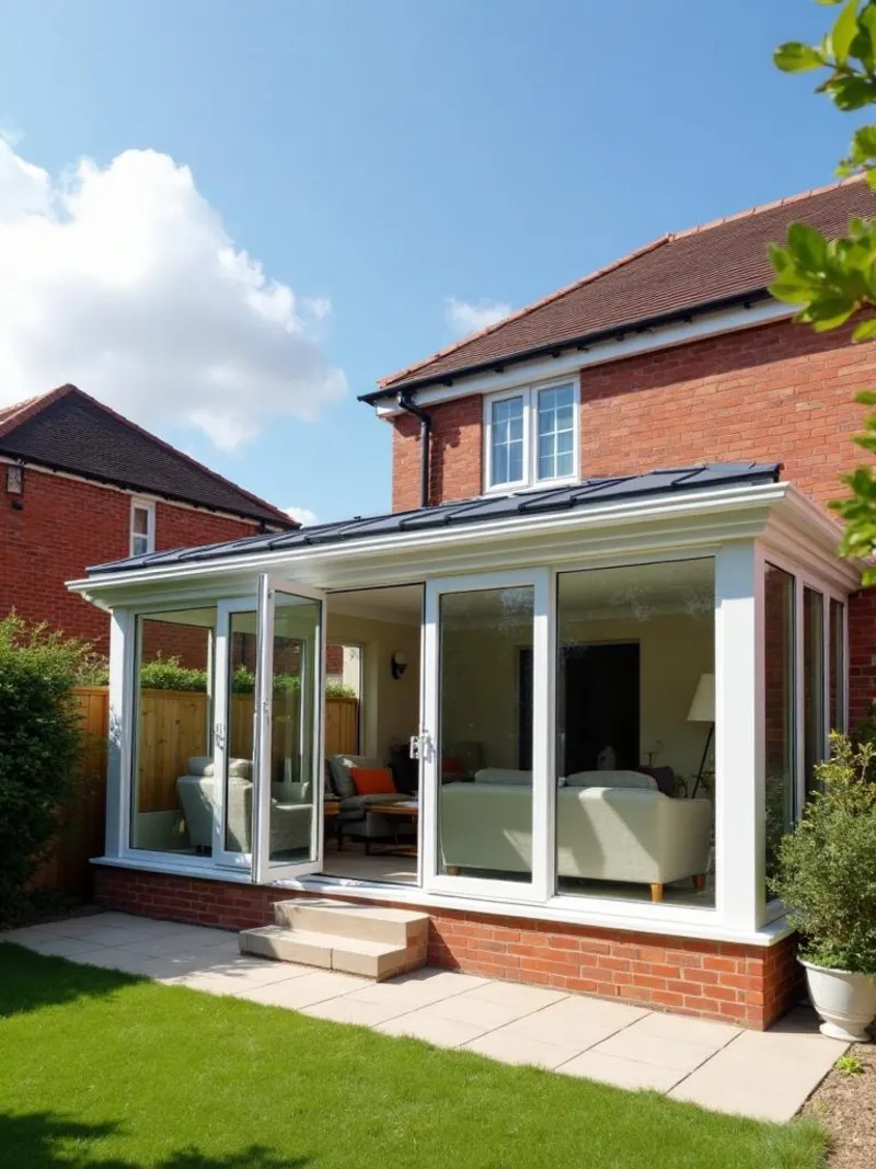 Tiled Warm Roof Conversion fitted in Southampton by Restoration Glazing