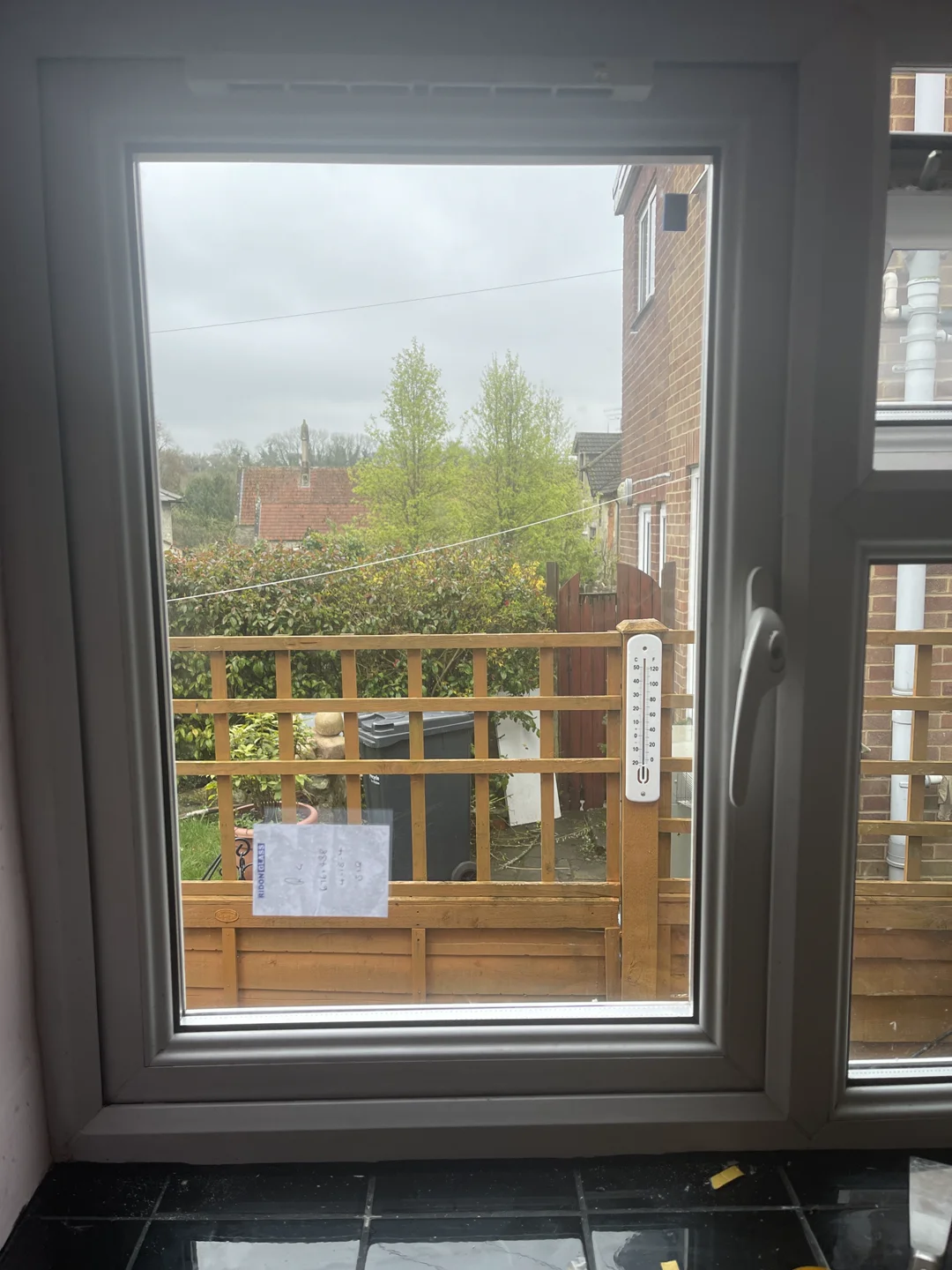 The same window after Restoration Glazing fitted a new sealed unit