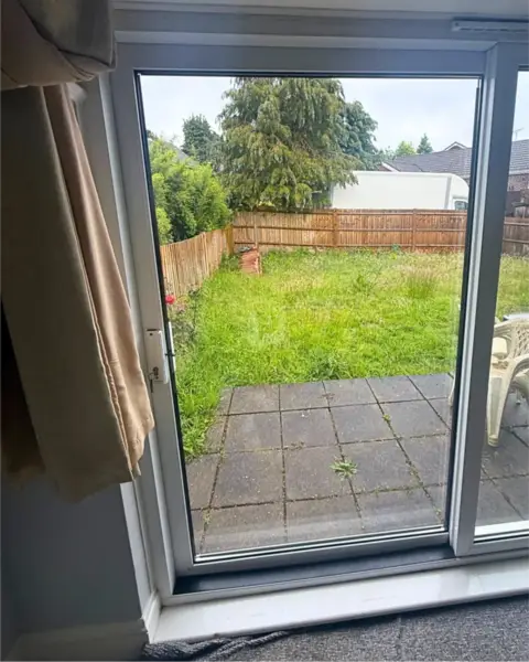 Before and after — boarding up service in Yeovil, by Restoration Glazing