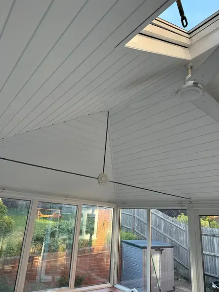 Restoration Glazing conservatory roof insulation project completed in Winchester, Hampshire - after photo