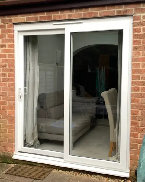 Before and after — Patio Doors in Portsmouth, by Restoration Glazing